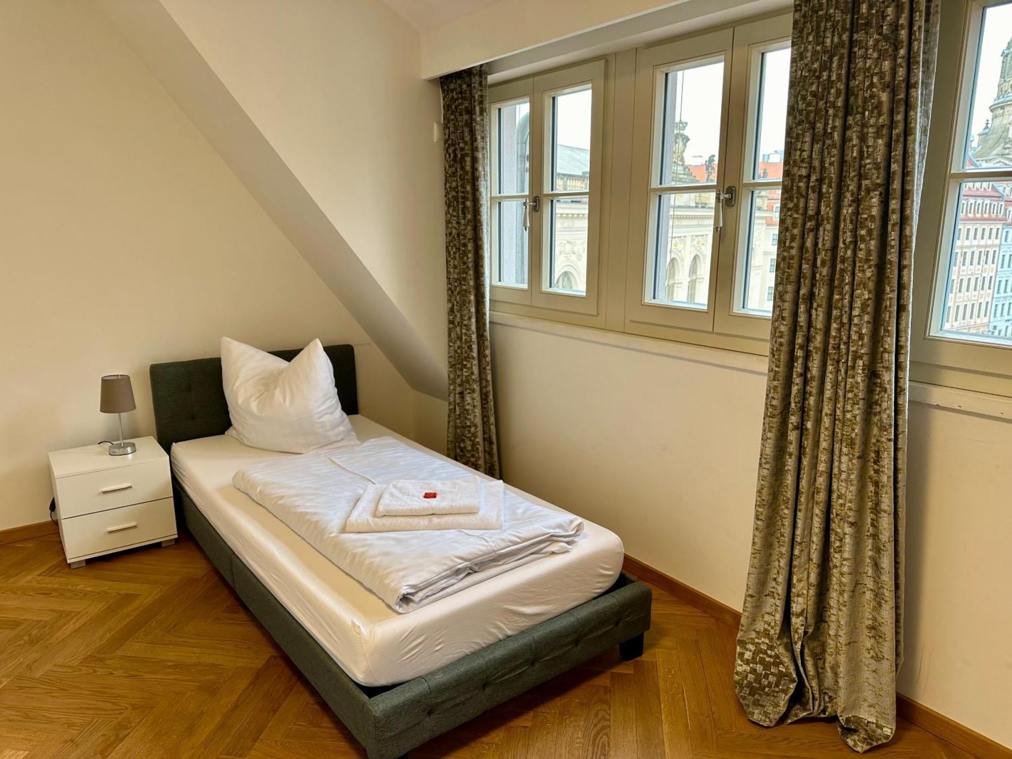 Exklusives Apartment Mit Einmaligem Blick Zur Frauenkirche - Parkplatz Kostenfrei Dresden Exterior photo